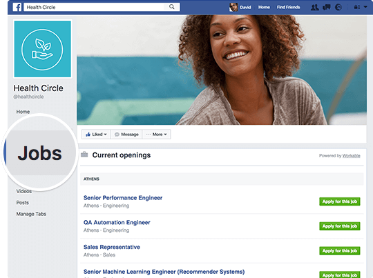 facebook job post zapier airtable